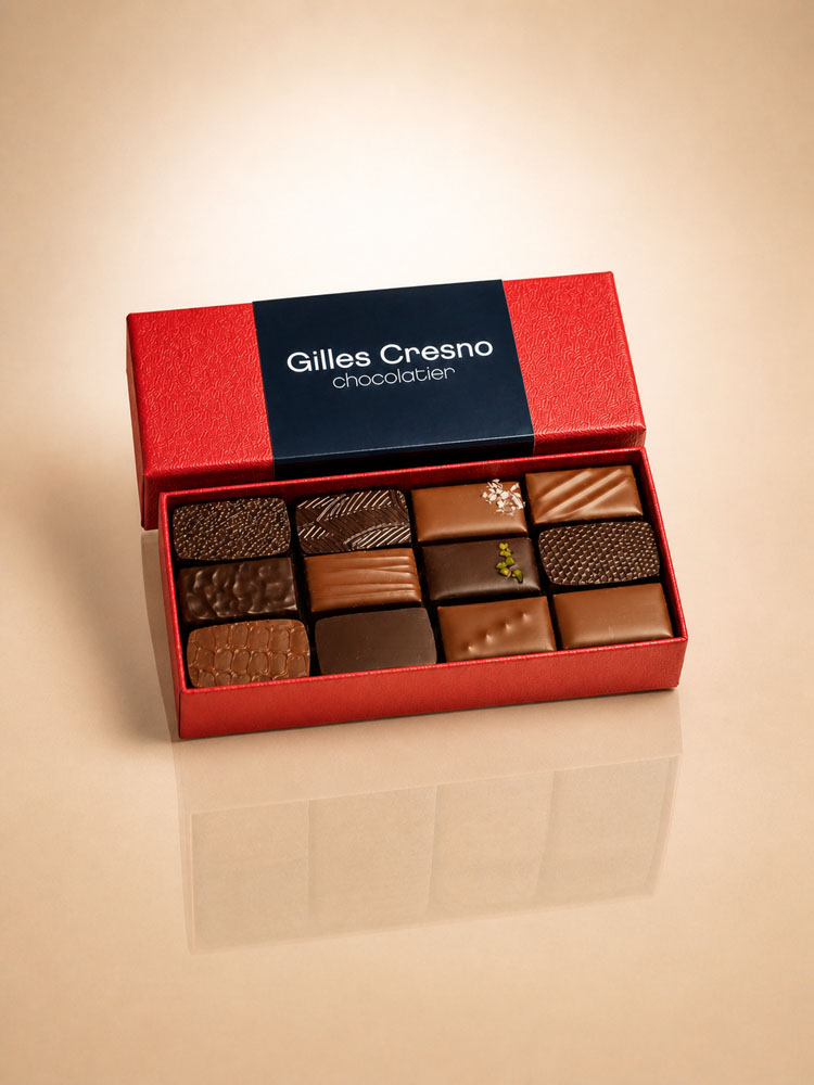 Boite de 12 chocolats – Image 1