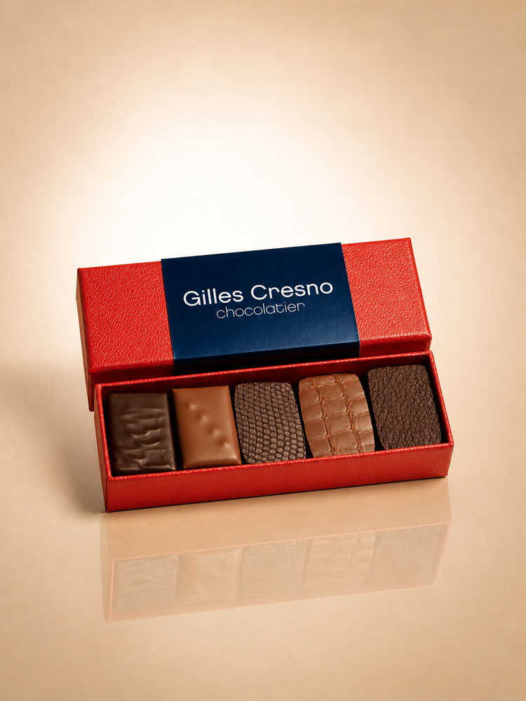 Boite de 5 chocolats – Image 1