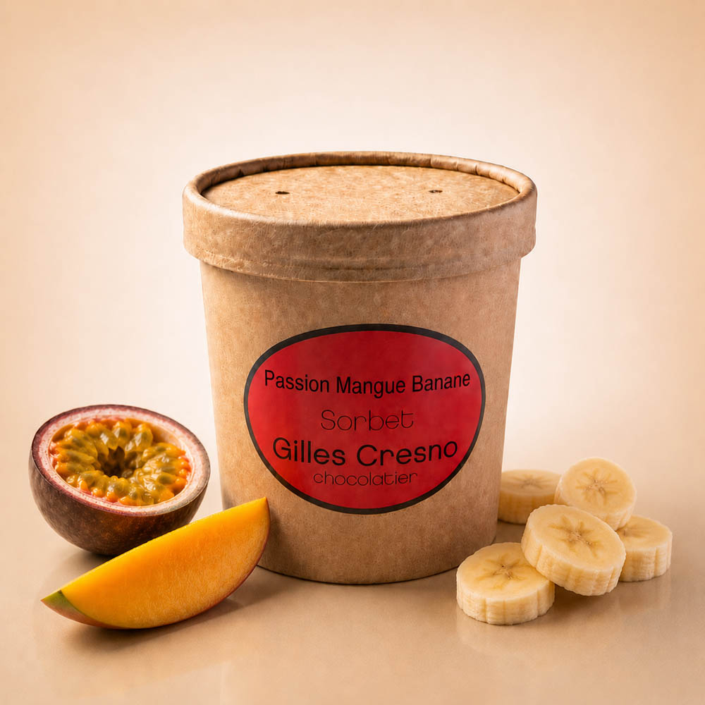 Sorbet Passion Mangue Banane – Image 1
