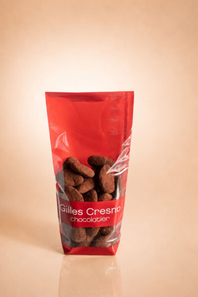 Sachet AMANDES enrobées Noir – Image 2