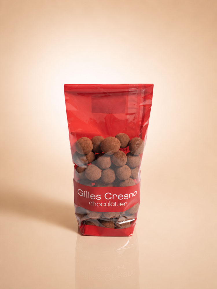Sachet NOISETTES enrobées Noir – Image 2