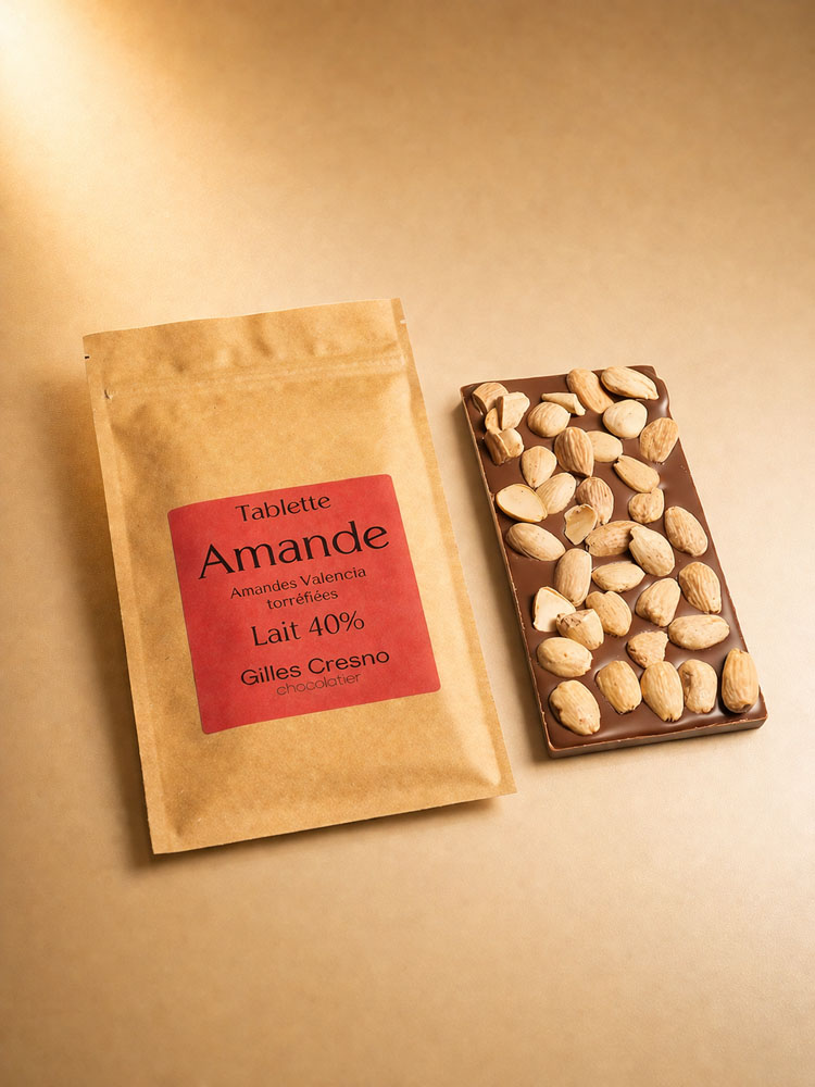 Tablette AMANDES lait – Image 1