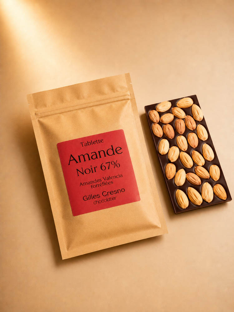 Tablette AMANDES noir – Image 1
